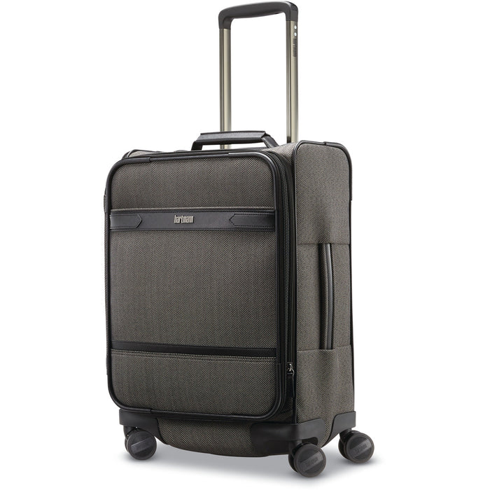 Hartmann Herringbone Deluxe Carry On Expandable Spinner - blackj