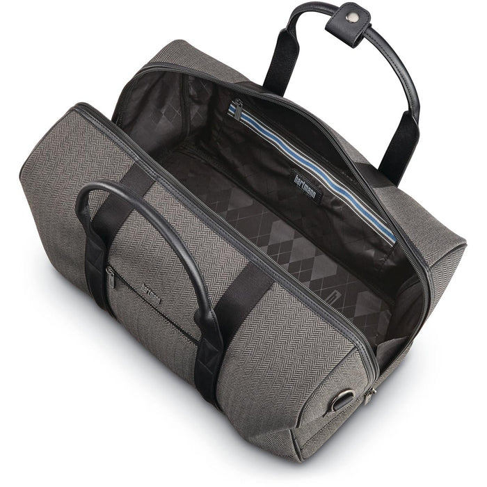 Hartmann Herringbone Deluxe Weekend Duffel - inside