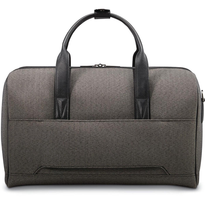 Hartmann Herringbone Deluxe Weekend Duffel - rear view