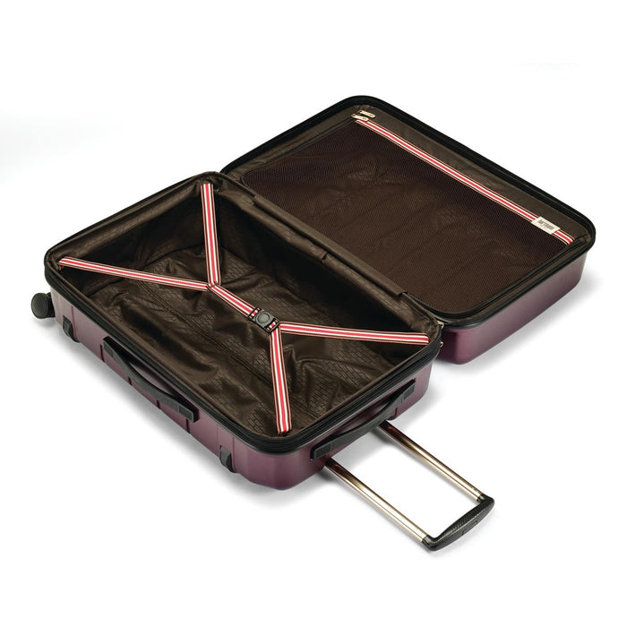 Hartmann Luxe Medium Journey Spinner - burgundy inside