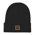 Headphones.com Embroidered Beanie Hats Headphones.com Black