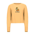 Hey Pumpkin Cropped Crewneck Sweatshirt