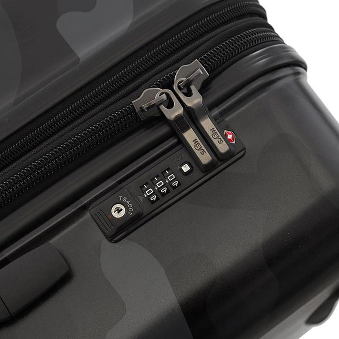 Heys Black Camo Fashion 21" Spinner Carry-On - TSA Locks