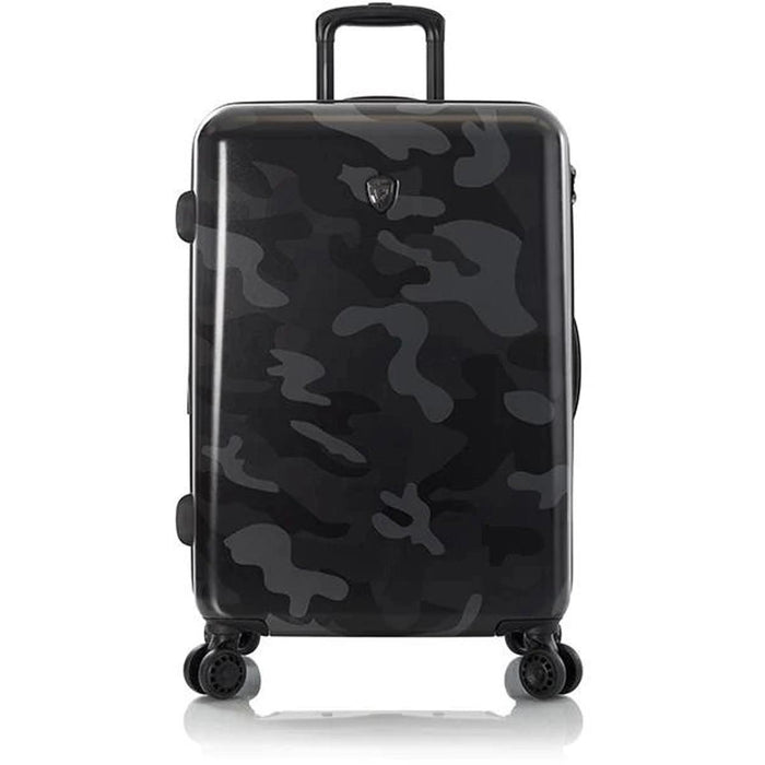 Heys Black Camo Fashion 26" Spinner - Frontside