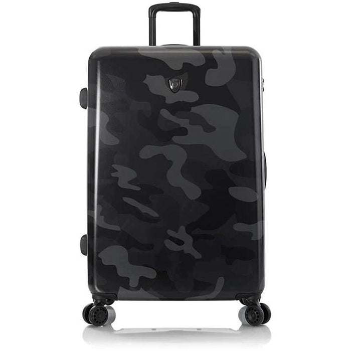 Heys Black Camo Fashion 30" Spinner - Frontside Black Camo