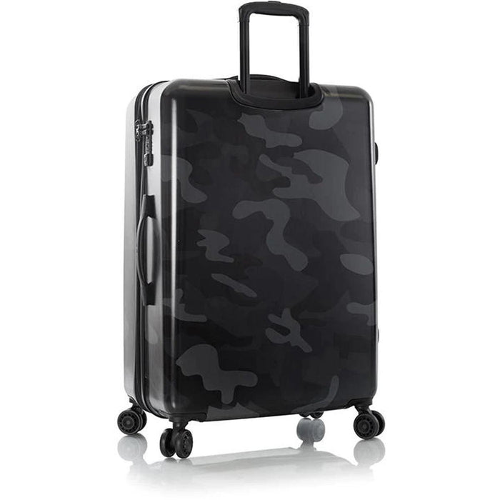 Heys Black Camo Fashion 30" Spinner - Rearview