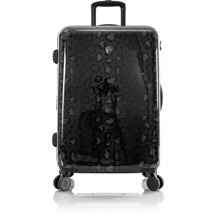 Heys Black Leopard 26" Fashion Spinner - Frontside