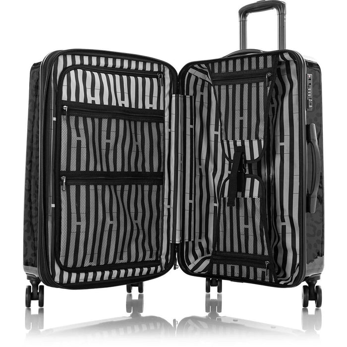 Heys Black Leopard 26" Fashion Spinner - Interior