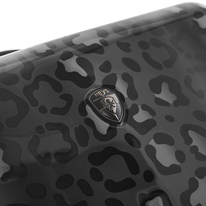 Heys Black Leopard 26" Fashion Spinner - Heys Logo