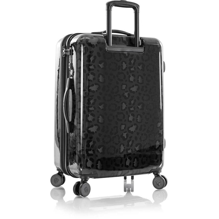 Heys Black Leopard 26" Fashion Spinner - Rearview