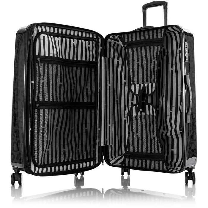 Heys Black Leopard 30" Fashion Spinner - Interior
