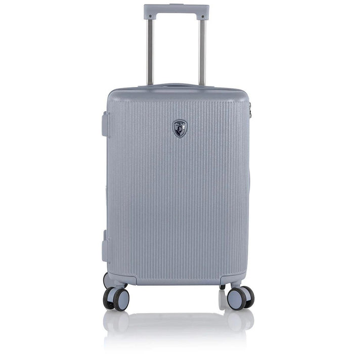 Heys Earth Tones 21" Expandable Spinner - Frontside Glacier Gray