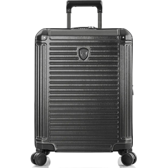 Heys EDGE 21" Expandable Carry On Spinner - Frontside Gunmetal