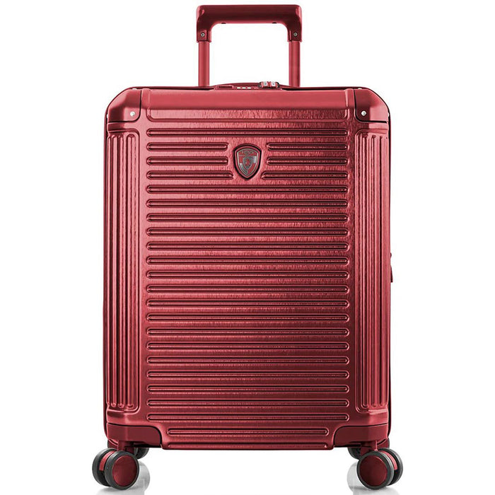 Heys EDGE 21" Expandable Carry On Spinner - Frontside Burgundy
