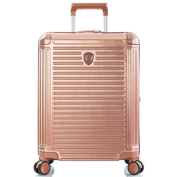 Heys EDGE 21" Expandable Carry On Spinner - Frontside Rose Gold