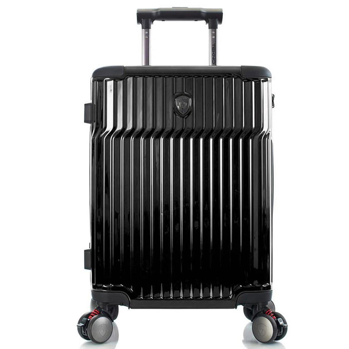 Heys TEKNO 21" Carry On Spinner - Frontside Black