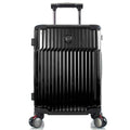 Heys TEKNO 21" Carry On Spinner - Frontside Black