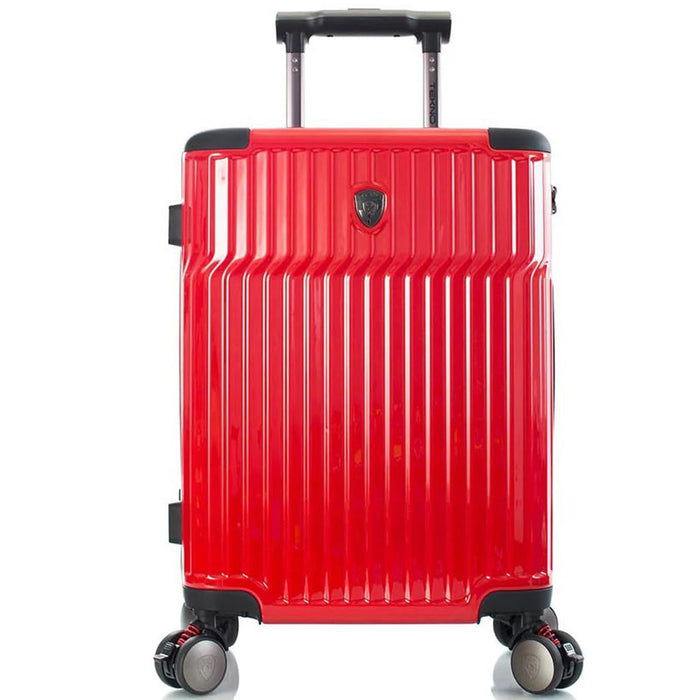 Heys TEKNO 21" Carry On Spinner - Frontside Red