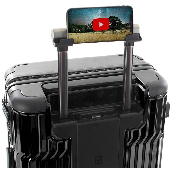 Heys TEKNO 21" Carry On Spinner - Top Handle Phone Holder