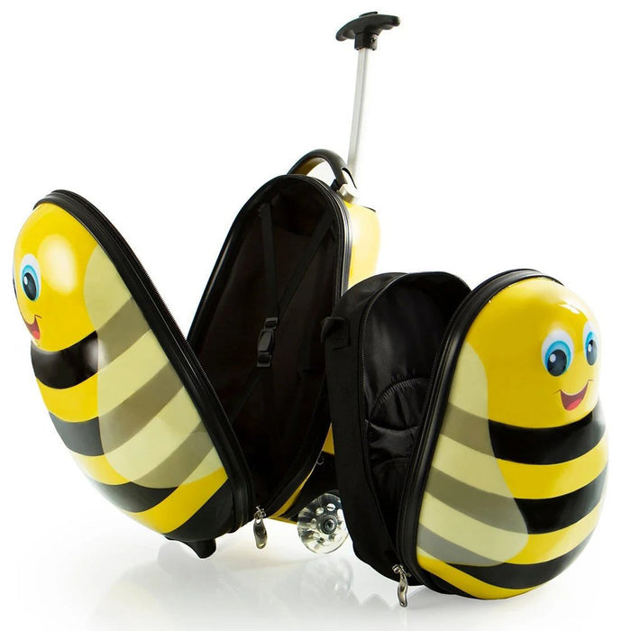 Heys Travel Tots Bumble Bee Luggage & Backpack Set - Interior