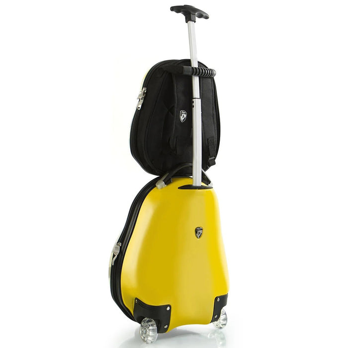 Heys Travel Tots Bumble Bee Luggage & Backpack Set - Rearview Stacked