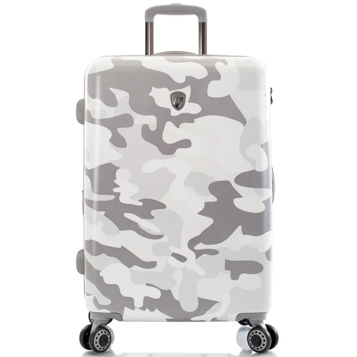 Heys White Camo 26" Fashion Spinner - Frontside White Camo