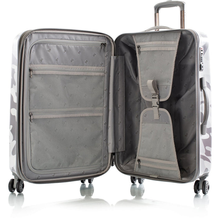 Heys White Camo 26" Fashion Spinner - Interior