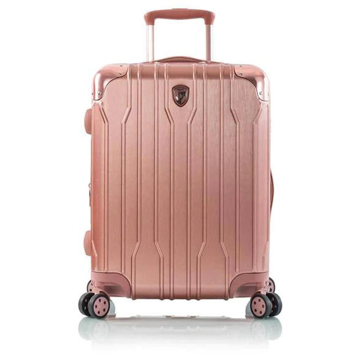 Heys XTRAK 21" Carry On Spinner - Frontside Rose Gold