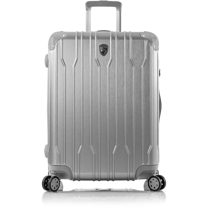 Heys XTRAK 26" Expandable Spinner - Frontside Silver
