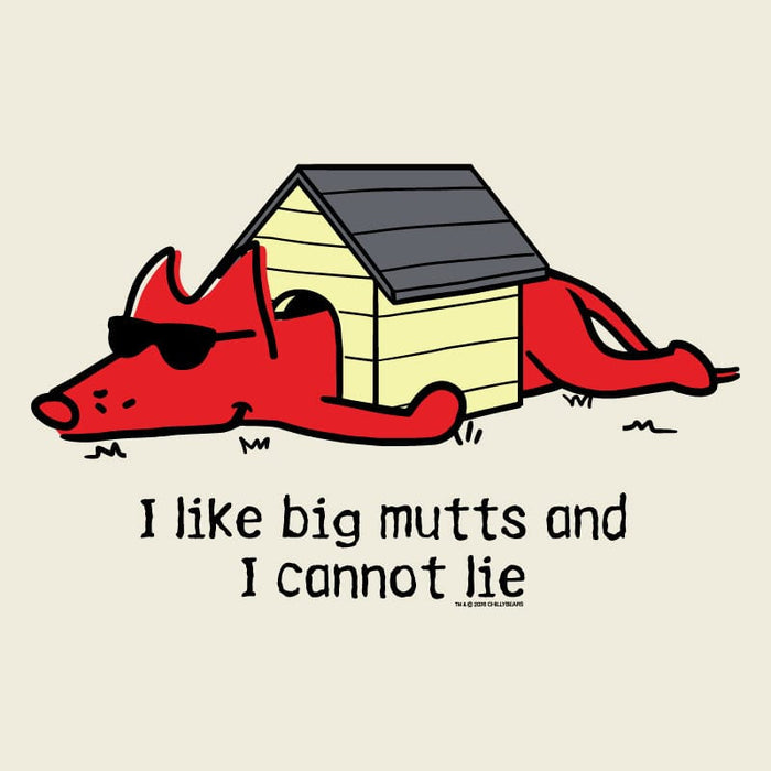 I Like Big Mutts - Ladies T-Shirt V-Neck