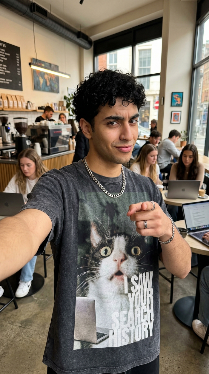 I Saw Your Search History T-Shirt