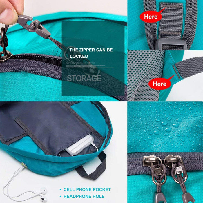 Ideal Tech Foldable Lightweight Backpack - Lexington Luggage