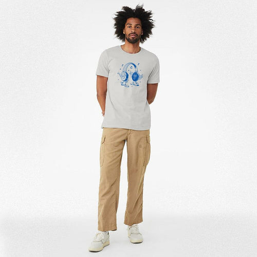 "If it's nice, then listen twice" Unisex t-shirt T-Shirts Headphones.com