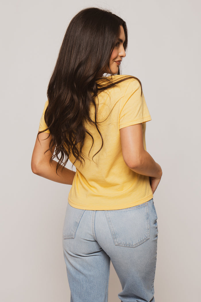 I'm Cute- Bobby Jack Girlfriend Shirt - Yellow
