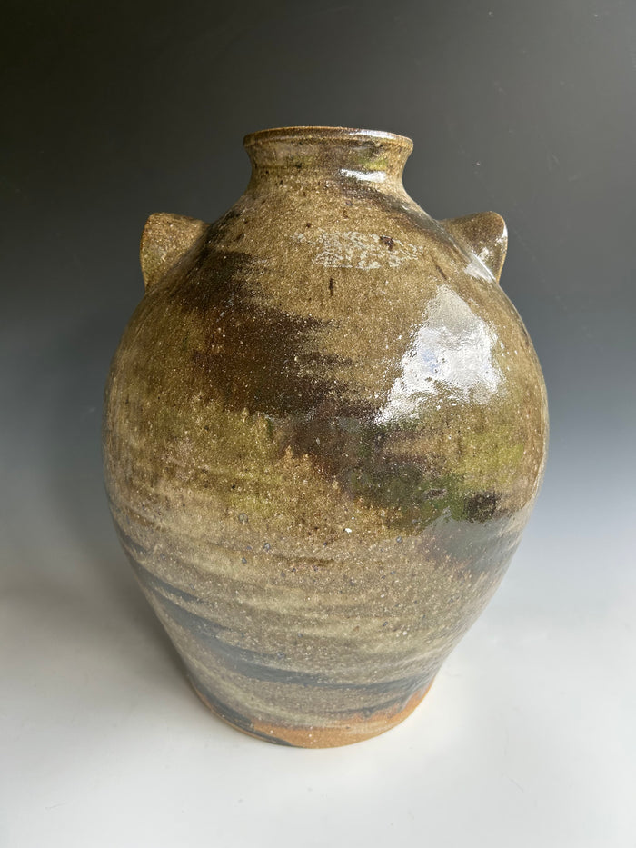 Don Craig Wood Fired Jar 14”