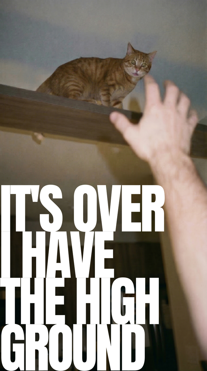 It's Over I Have The High Ground T-Shirt