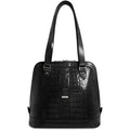 Jack Georges Croco Paulina Dome Tote - Lexington Luggage