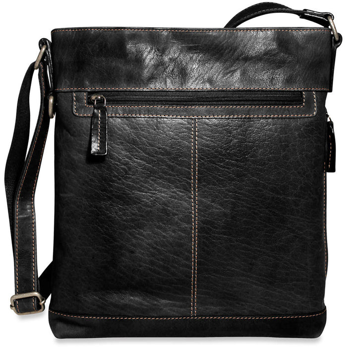 Jack Georges Voyager Crossbody - Frontside Black