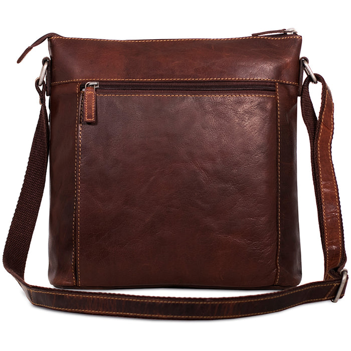 Jack Georges Voyager Large City Crossbody - Rearview