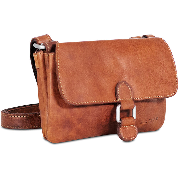 Jack Georges Voyager Mini Crossbody - Frontside Honey