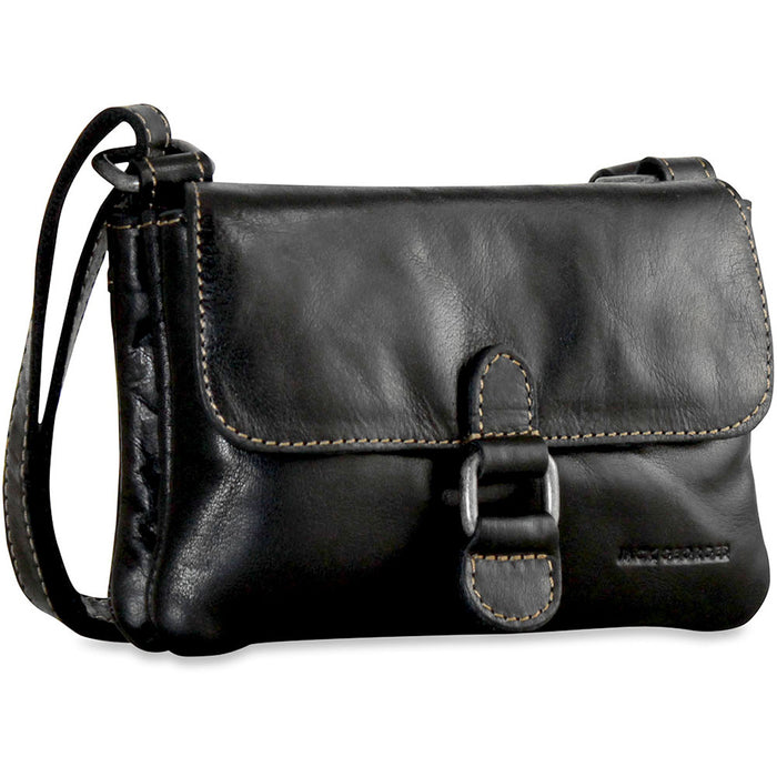 Jack Georges Voyager Mini Crossbody - Frontside Black