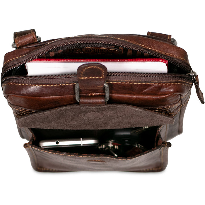 Jack Georges Voyager Slim Crossbody - Interior Full