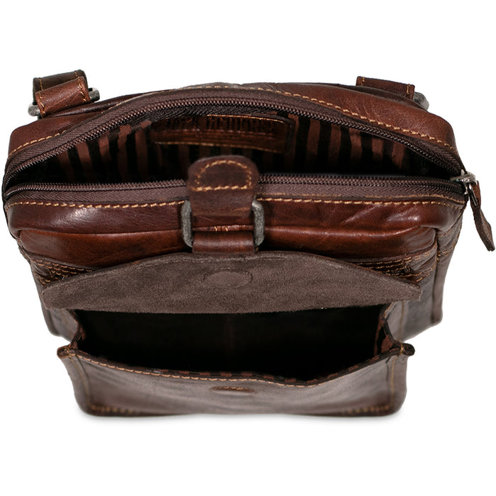 Jack Georges Voyager Slim Crossbody - Interior Empty