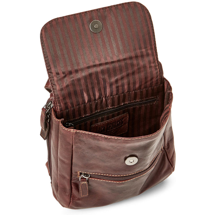 Jack Georges Voyager Slim Crossbody Bag - Frontside Interior 1