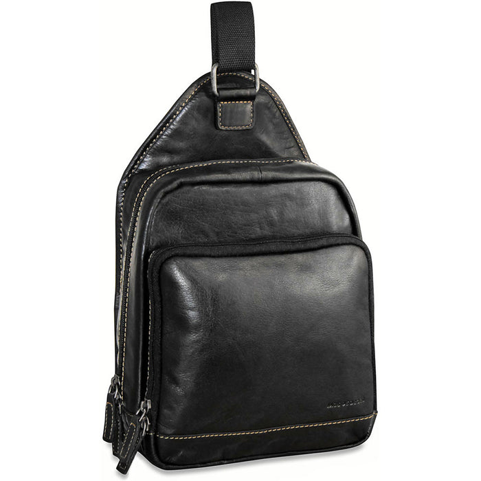 Jack Georges Voyager Sling Bag - Frontside Black