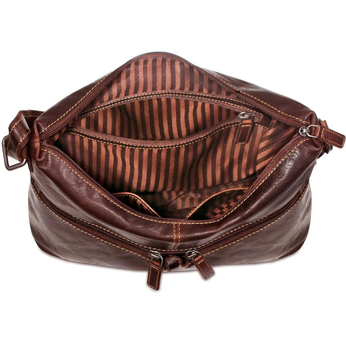 Jack Georges Voyager Uptown HoBo Bag - Interior