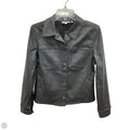 Jacket Moto By Chicos In Black, Size: M