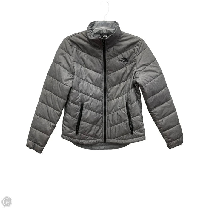 Jacket Puffer & Quilted By The North Face In Grey, Size: S