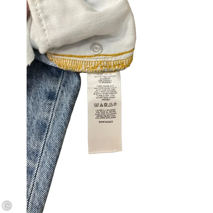 Jeans Boot Cut By Loft In Blue Denim, Size: 12