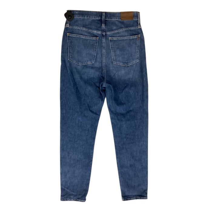 Jeans Boot Cut By Madewell In Blue Denim, Size:6